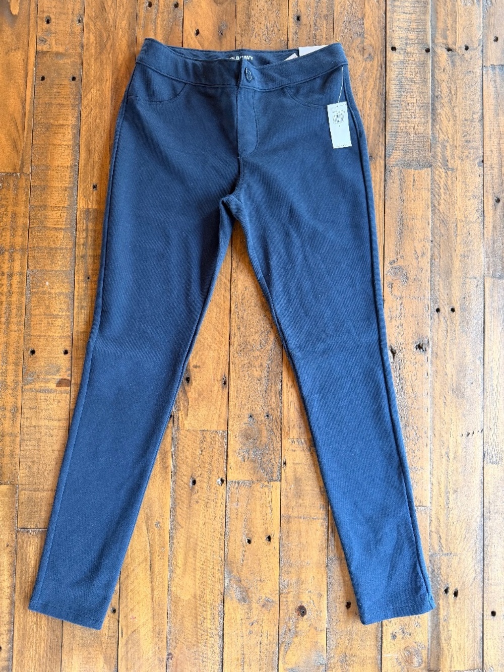 Old Navy Navy Pull-On Jeggings Skinny Pants Girls Size 12 NWT